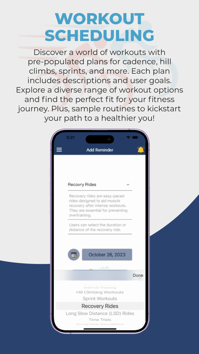 Zrzuty ekranu Bike Mates - Cycling Tracker