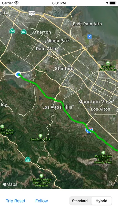 Ảnh chụp màn hình của Map Dots