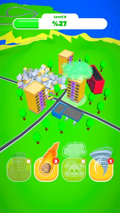 Tangkapan skrin City Destruction