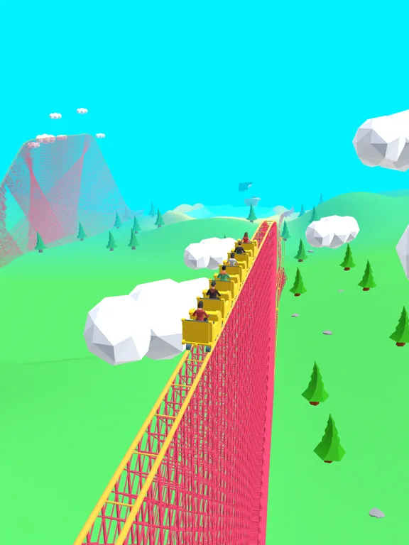 Ảnh chụp màn hình của Danger Coaster 3D iPad 