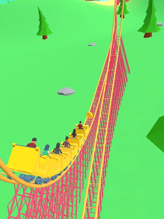 Ảnh chụp màn hình của Danger Coaster 3D iPad 