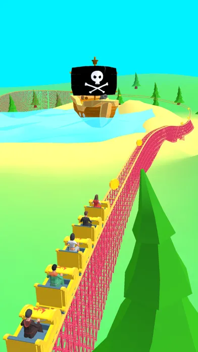 Ảnh chụp màn hình của Danger Coaster 3D
