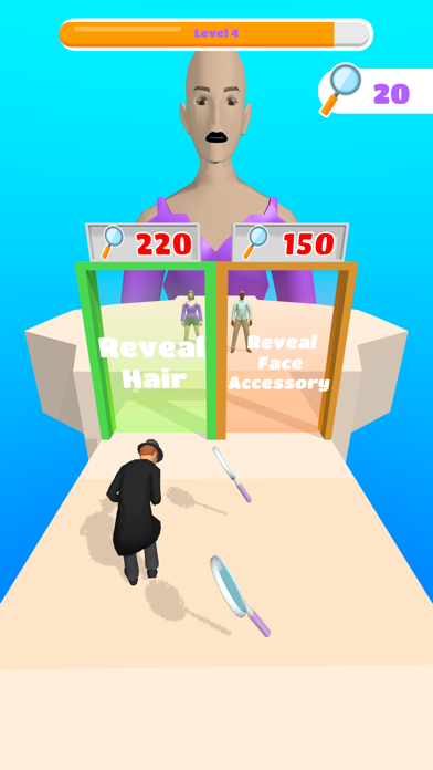 Tangkapan skrin Detective Run 3D