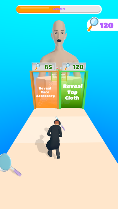 Tangkapan skrin Detective Run 3D