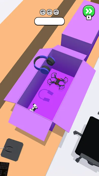 Ảnh chụp màn hình của Parcel Delivery 3D