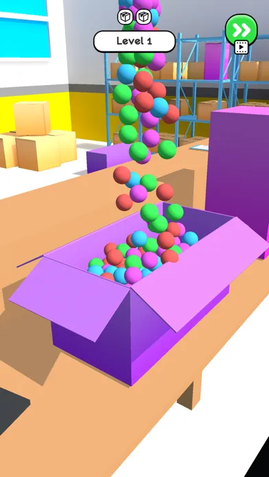 Ảnh chụp màn hình của Parcel Delivery 3D