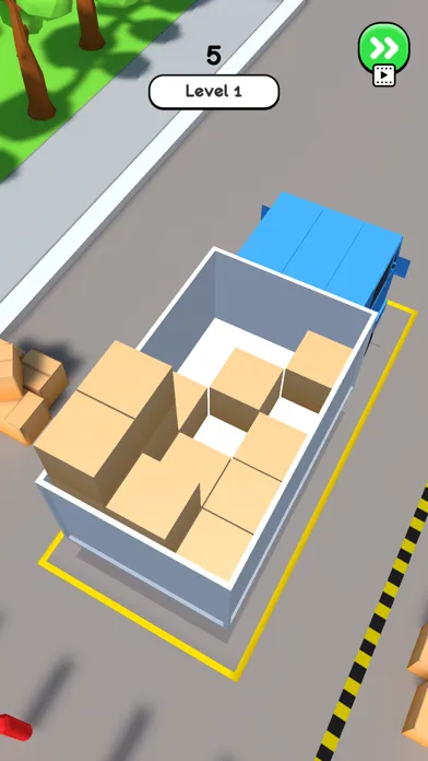 Ảnh chụp màn hình của Parcel Delivery 3D