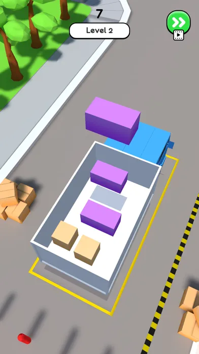 Ảnh chụp màn hình của Parcel Delivery 3D