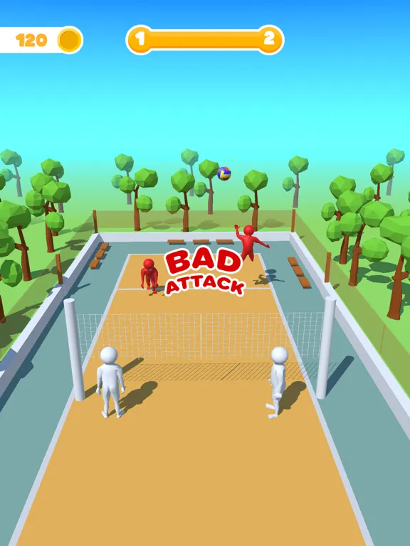 Volleyball 3D iPad  سکرین شاٹس