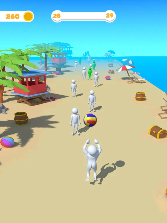 Volleyball 3D iPad  سکرین شاٹس