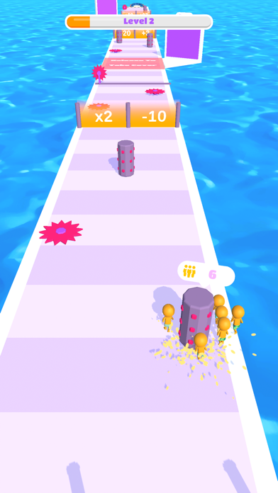 Ảnh chụp màn hình của Wave Runner 3D
