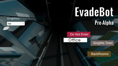 Capturas de tela do EvadeBot