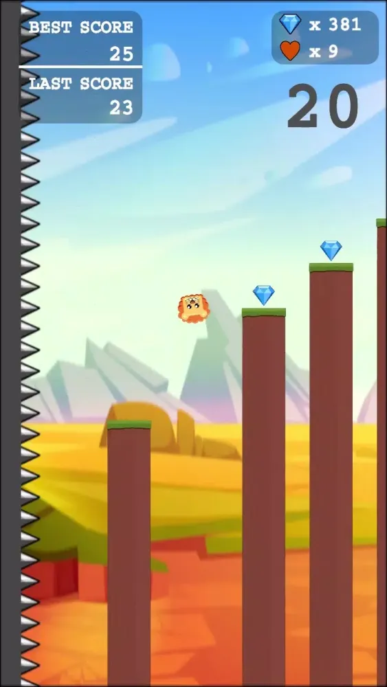 Screenshot di Animal Jump