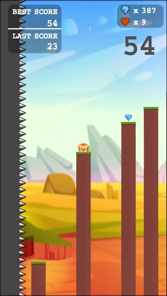 Screenshot di Animal Jump