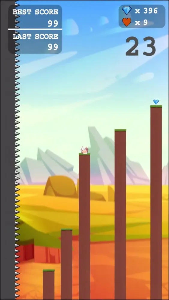 Screenshot di Animal Jump