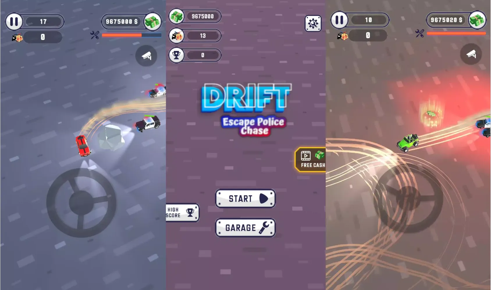 Captures d'écran de DRIFT Escape Police Chase