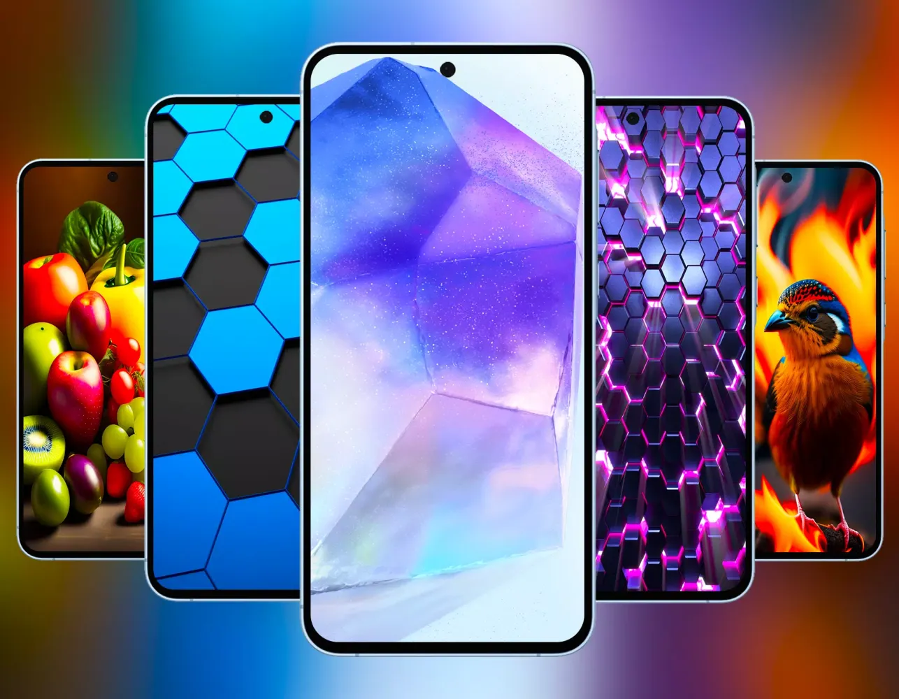 Galaxy A55 5G Wallpaper Screenshots