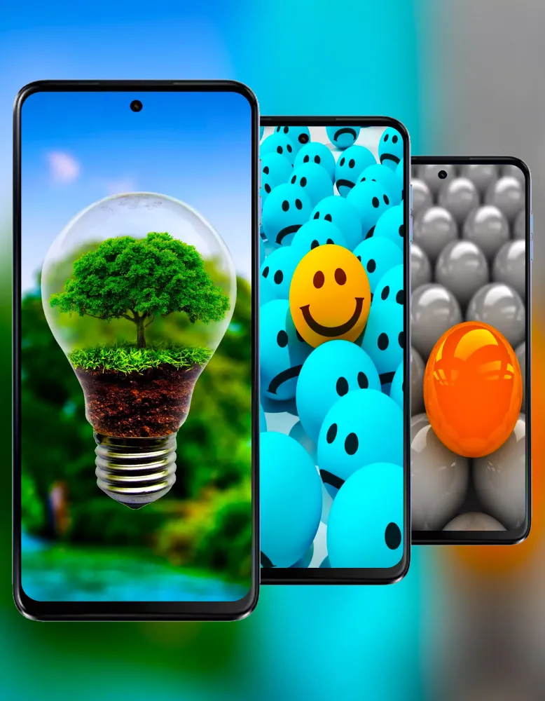 Motorola G34 and G54 Wallpaper Screenshots