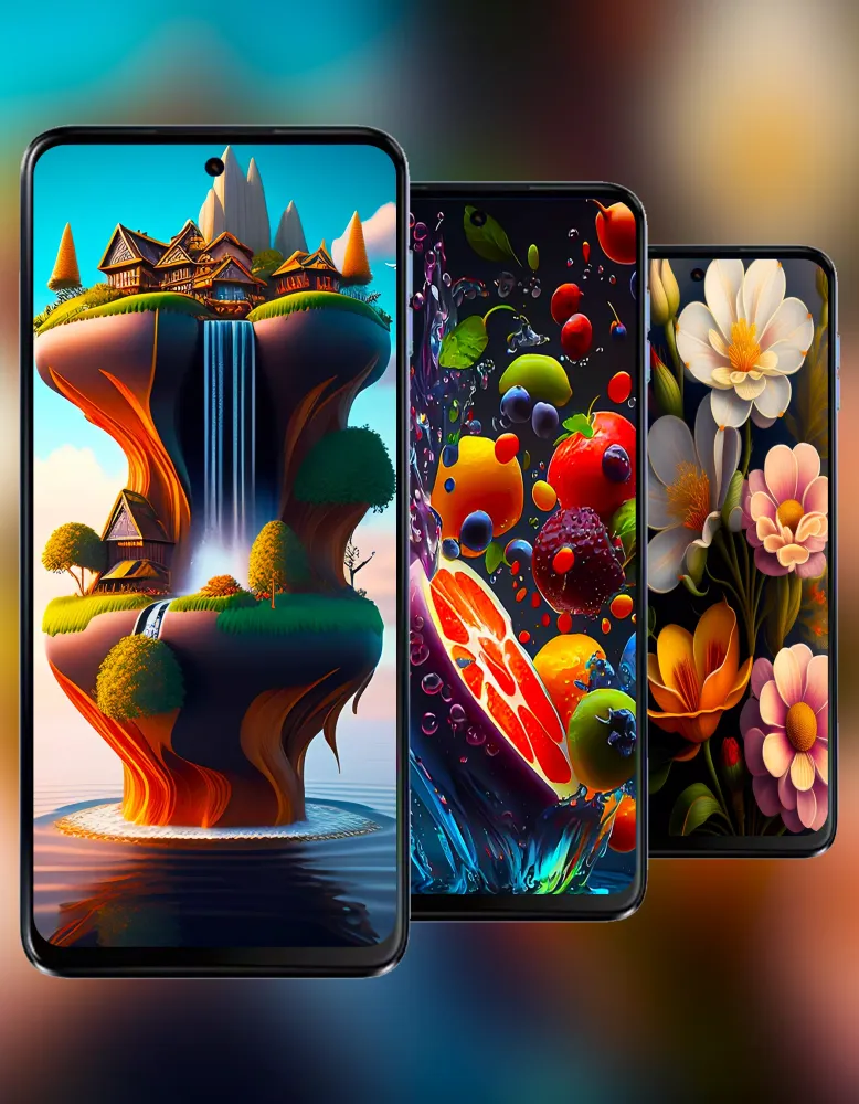 Motorola G34 and G54 Wallpaper Screenshots