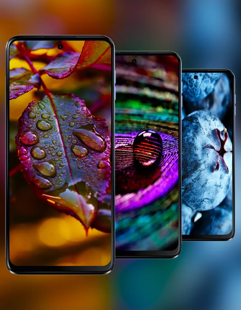 Motorola G34 and G54 Wallpaper Screenshots