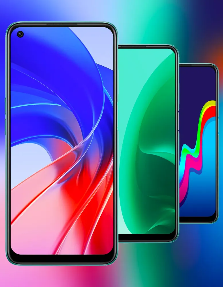 Tangkapan skrin Oppo A55 Wallpaper & A55s