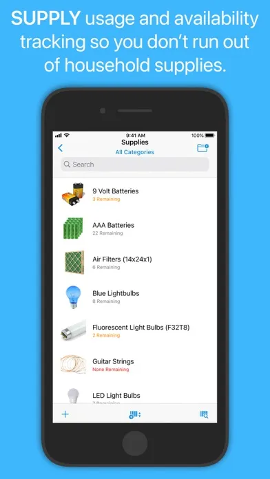 Screenshot di Under My Roof Home Inventory +