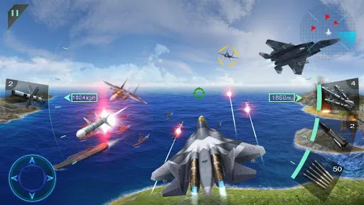 Ảnh chụp màn hình của Sky Fighters 3D