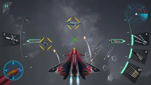 Ảnh chụp màn hình của Sky Fighters 3D