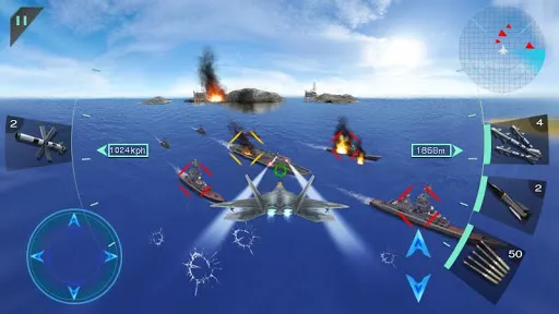 Ảnh chụp màn hình của Sky Fighters 3D