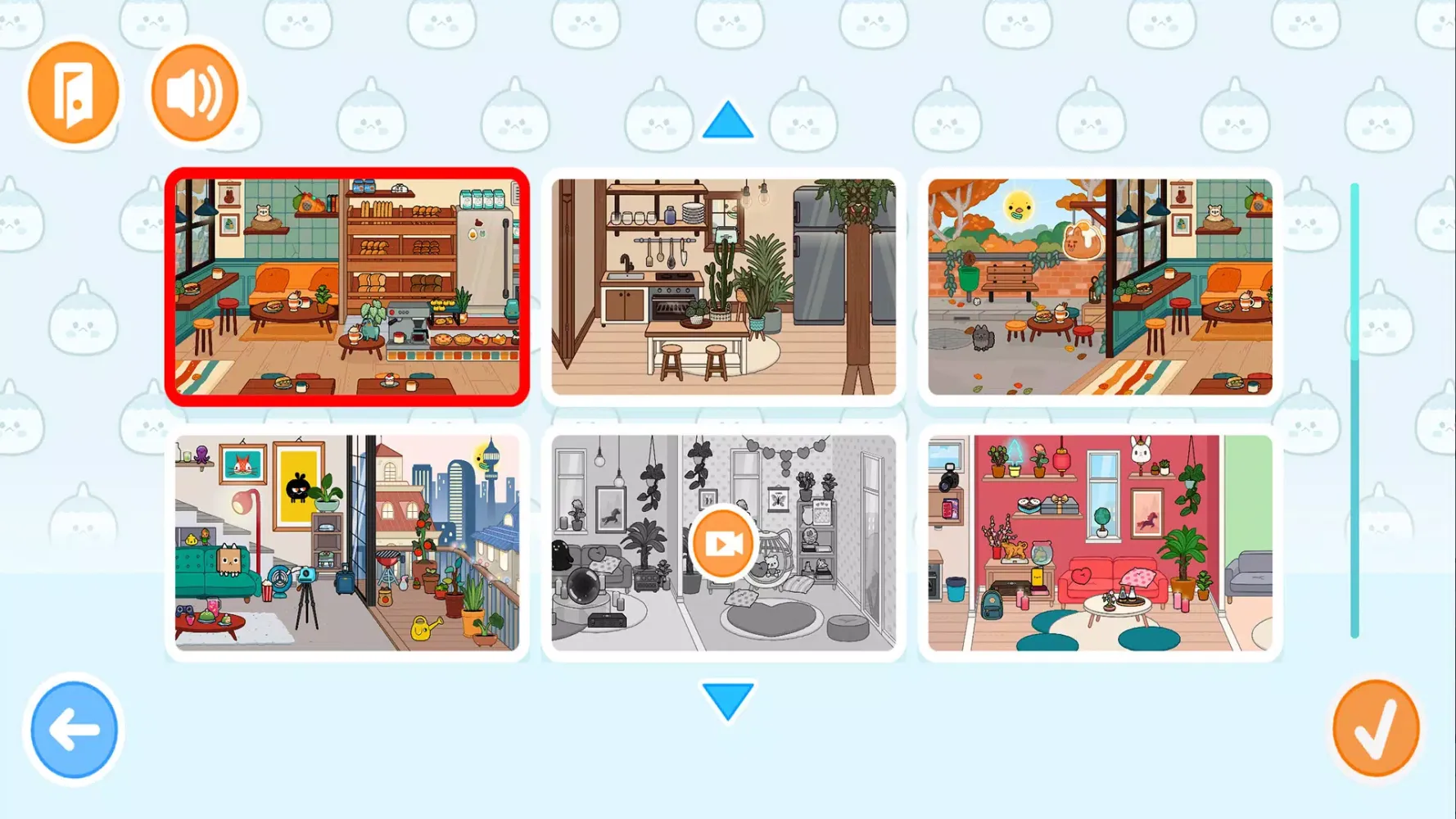 ภาพหน้าจอของ Toca Boca Room Design Games