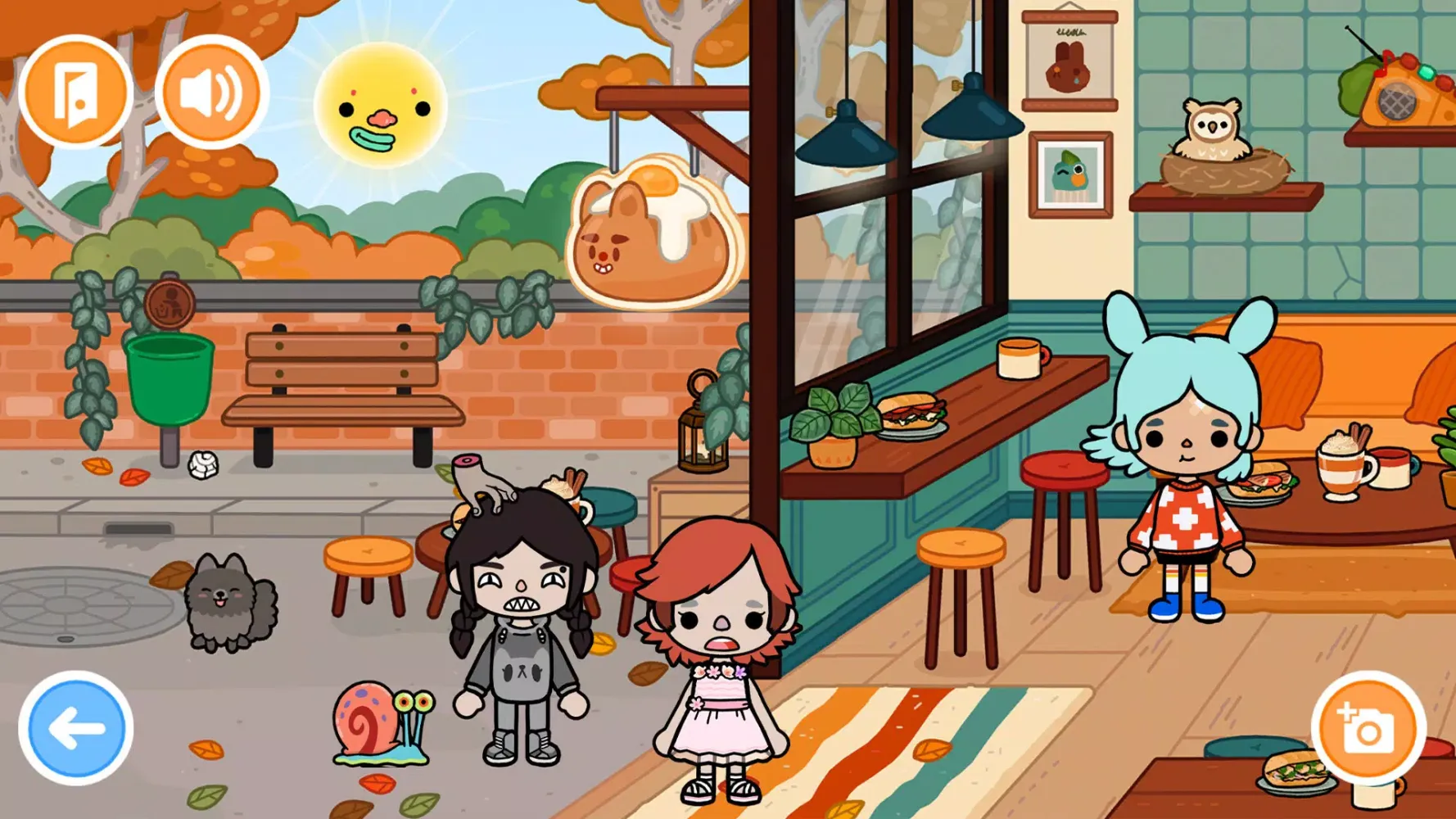 ภาพหน้าจอของ Toca Boca Room Design Games