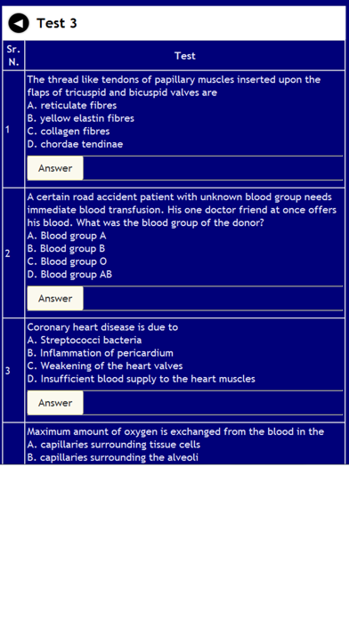 Screenshot di Biology Notes & MCQ