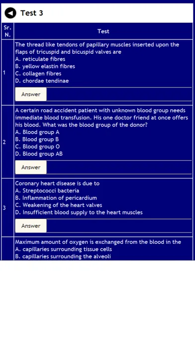 Tangkapan layar Biology Notes & MCQ