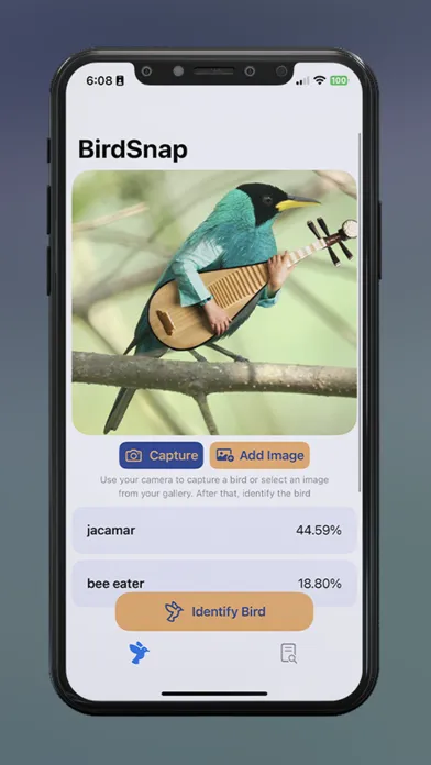 BirdSnap: Bird Identifier ID سکرین شاٹس