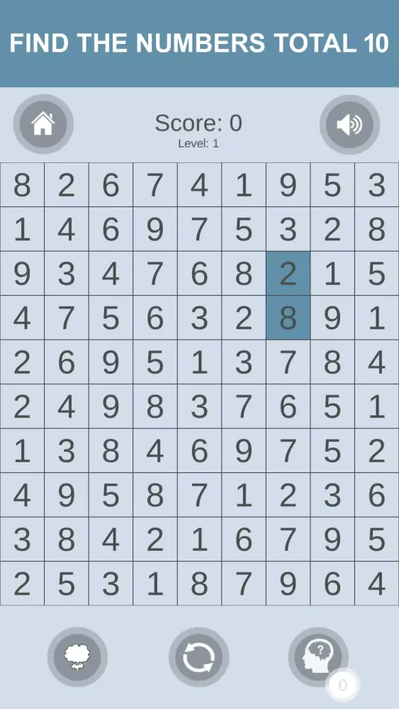 Capturas de tela do Number Games: Match Ten