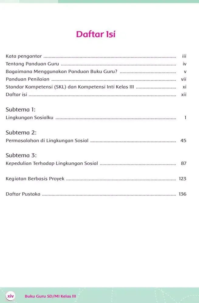 صور Buku Guru Kelas 3 Tema 4 Revisi 2015