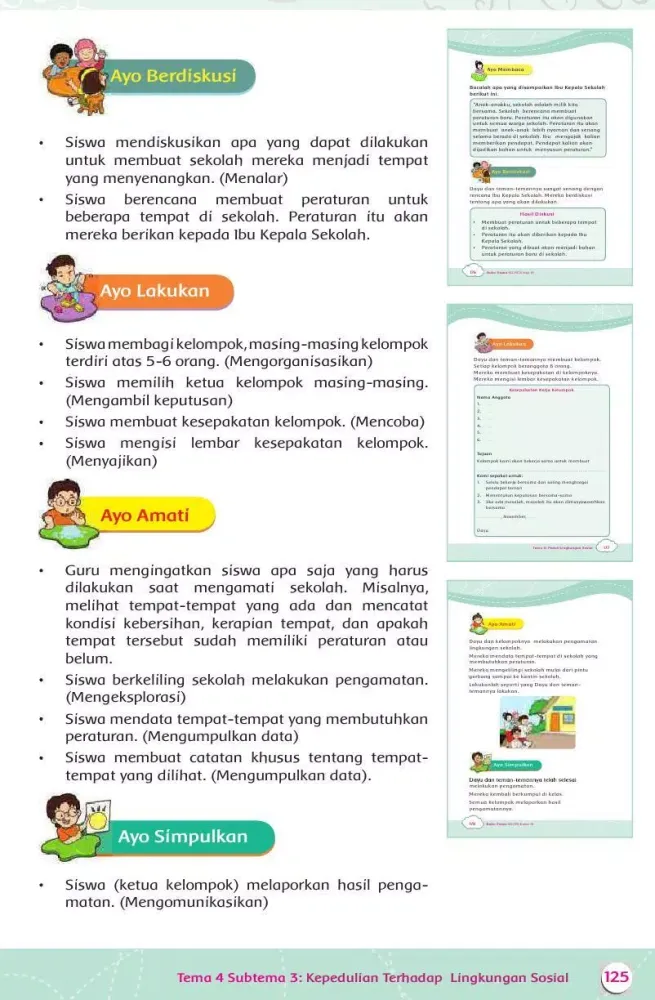 صور Buku Guru Kelas 3 Tema 4 Revisi 2015