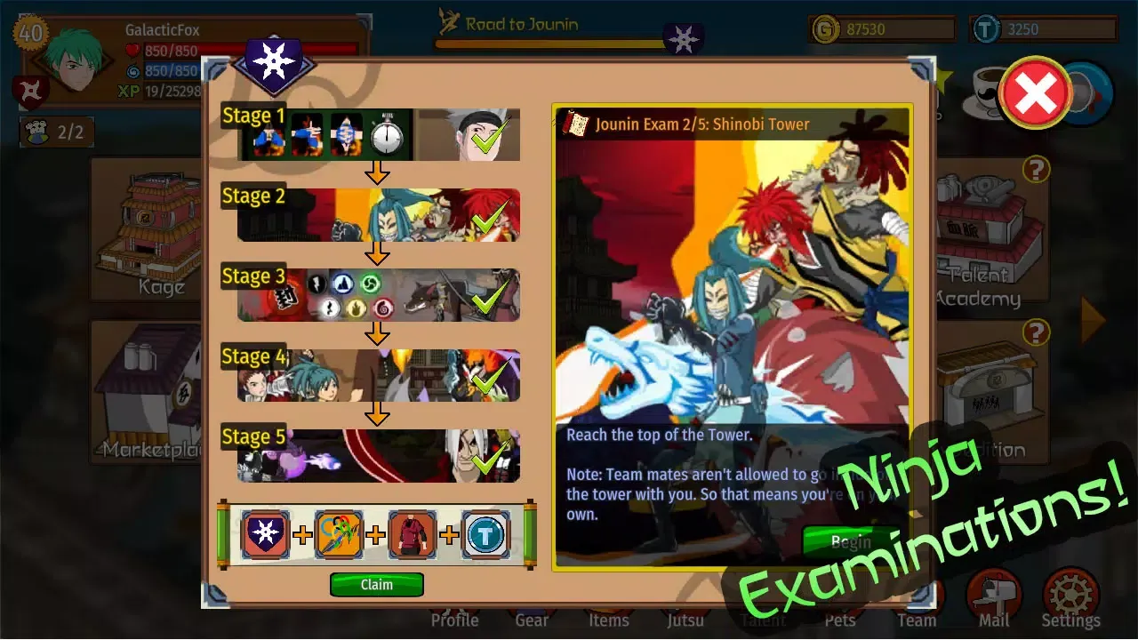 Ninja Master: A Shinobi Saga应用截图