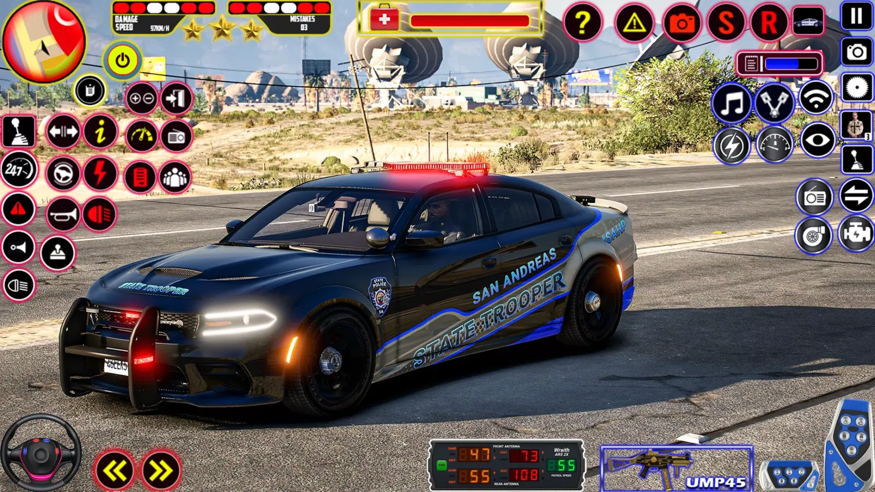 Police Car Game Cop Games 3D应用截图