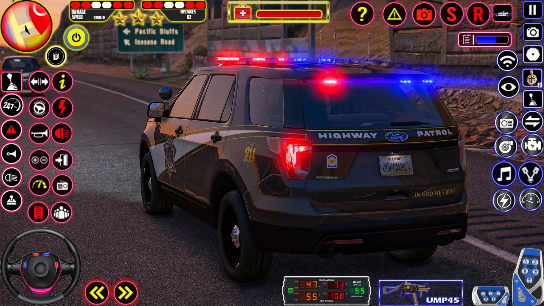 Police Car Game Cop Games 3D应用截图