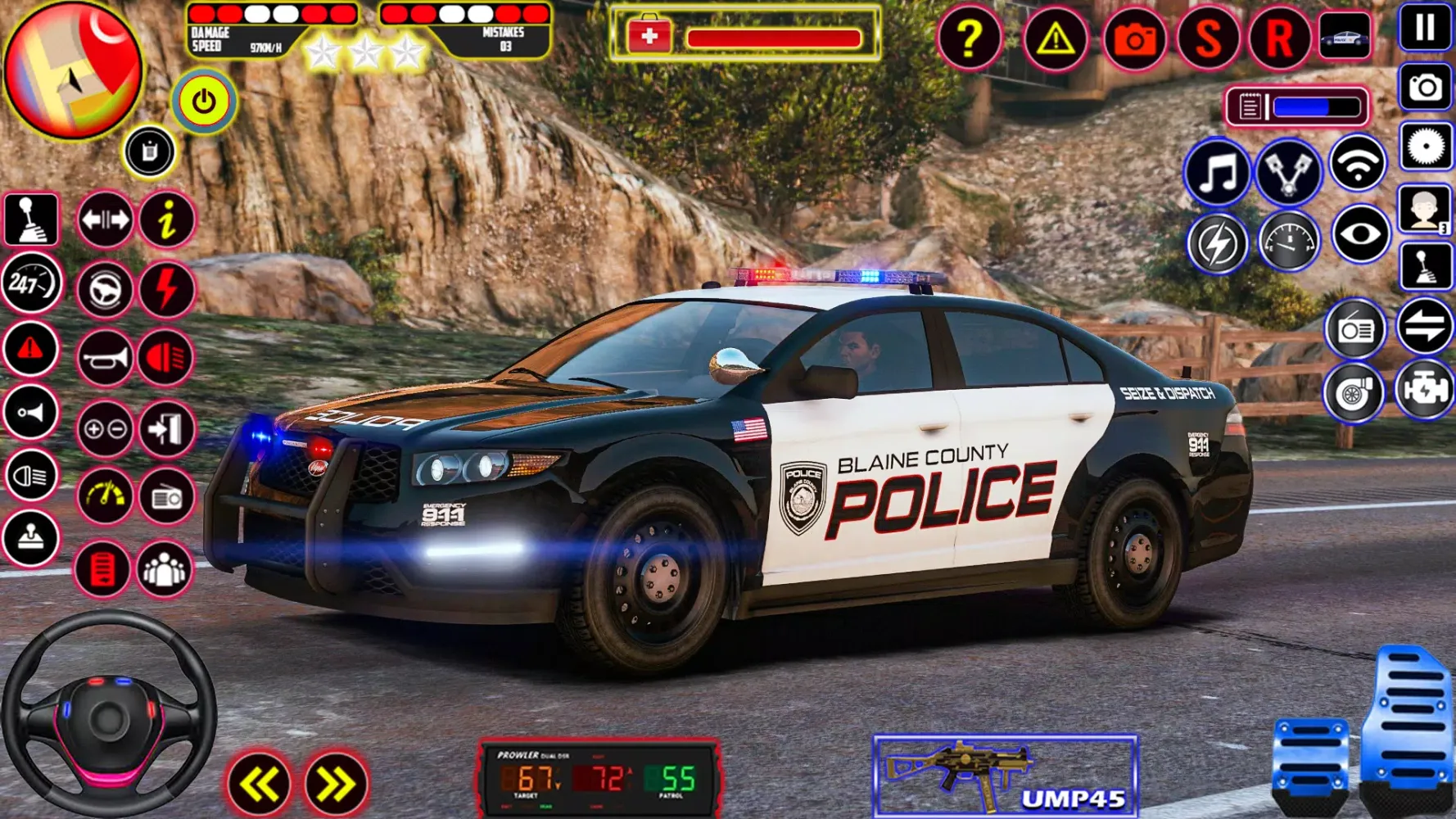 Police Car Game Cop Games 3D应用截图