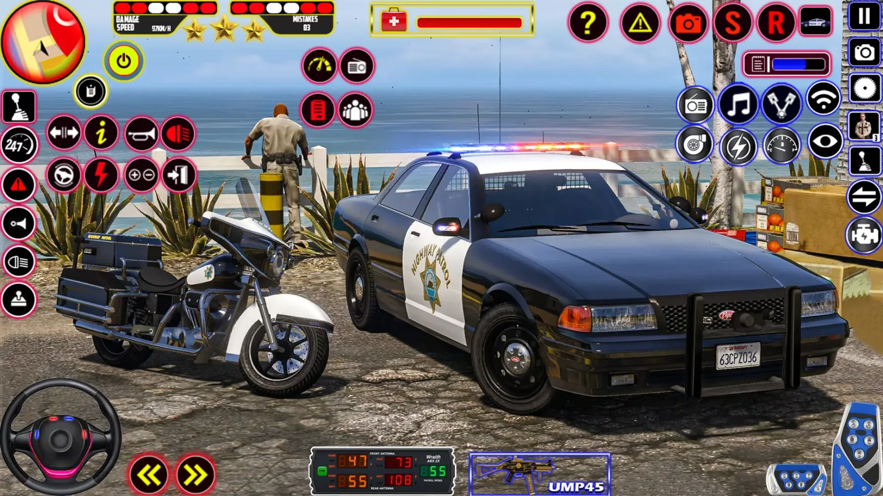 Police Car Game Cop Games 3D应用截图