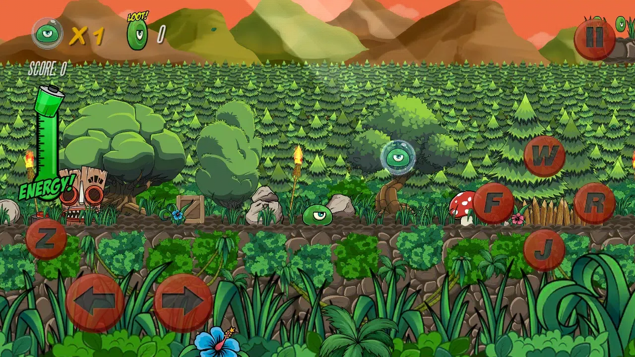 Capturas de tela do Super Platformer 2D Tech Demo