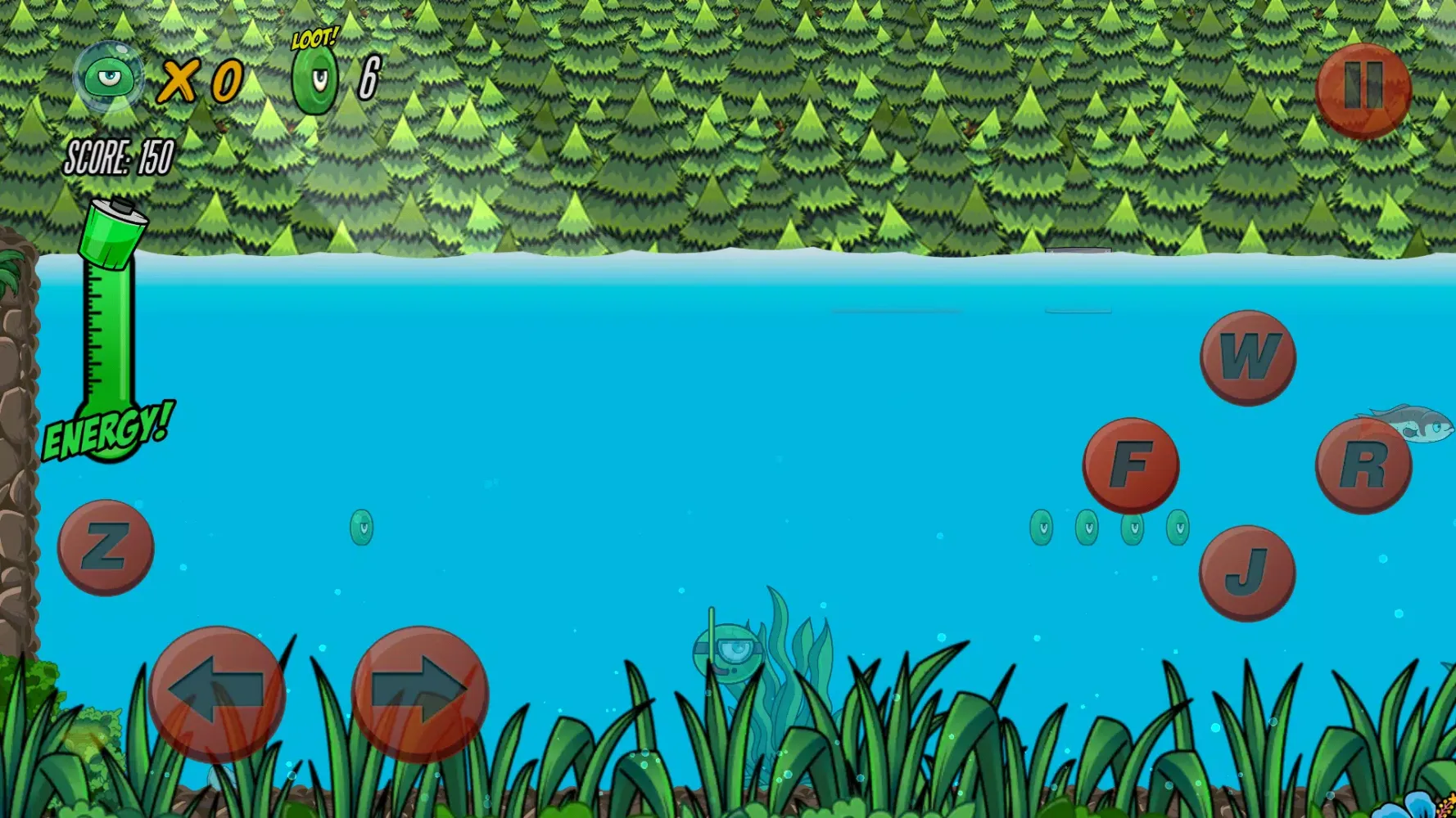 Capturas de tela do Super Platformer 2D Tech Demo
