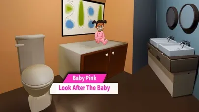 Scary Baby Pink Horror Game سکرین شاٹس