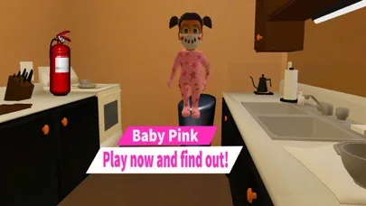 Scary Baby Pink Horror Game سکرین شاٹس