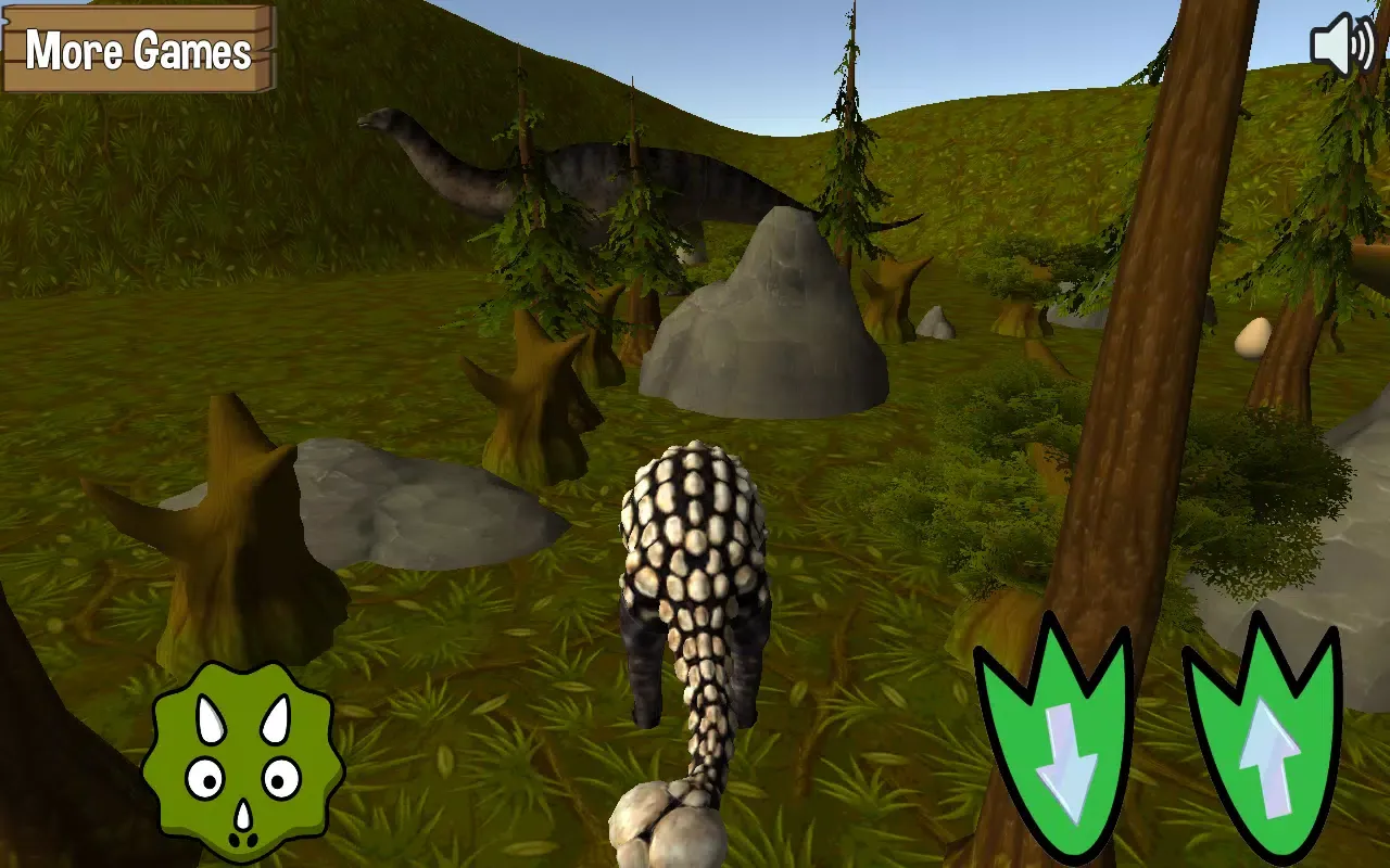 ภาพหน้าจอของ Dino Sim