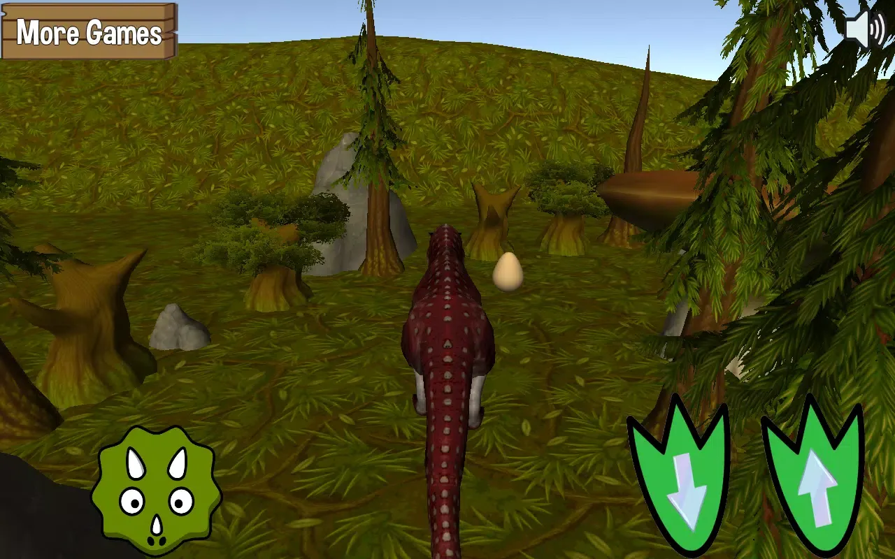 ภาพหน้าจอของ Dino Sim