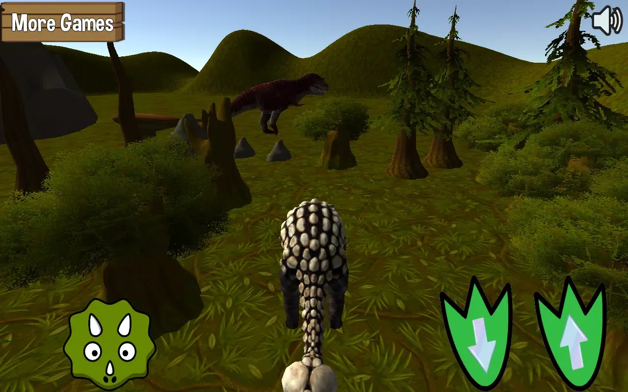 ภาพหน้าจอของ Dino Sim