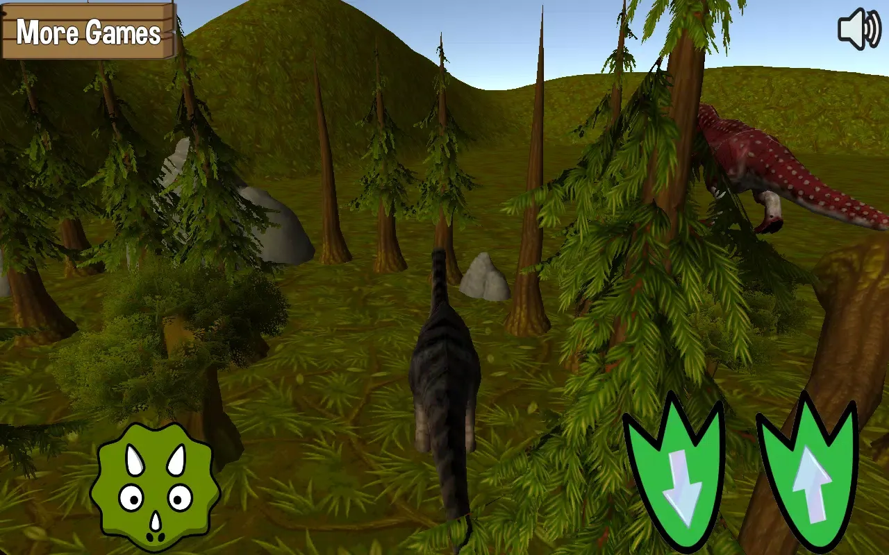 ภาพหน้าจอของ Dino Sim